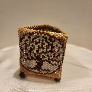 Tree Beaded Box